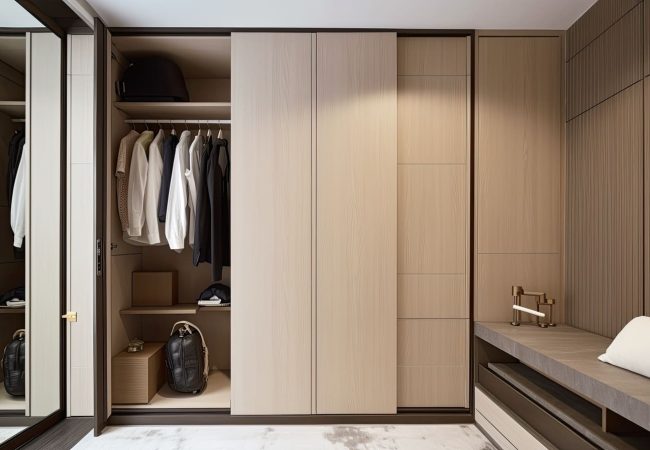Sliding These space-saving marvels optimize your storage capacity. The sliding doors act as a shield against dust offering unparalleled protection.